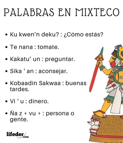 palabras en mixteco